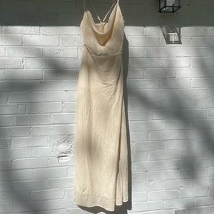 Adelyn Rae Zara Slip Dress in Ivory NWT